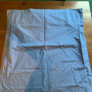 Blue Mock Oxford/European Pillowcase by Sheridan